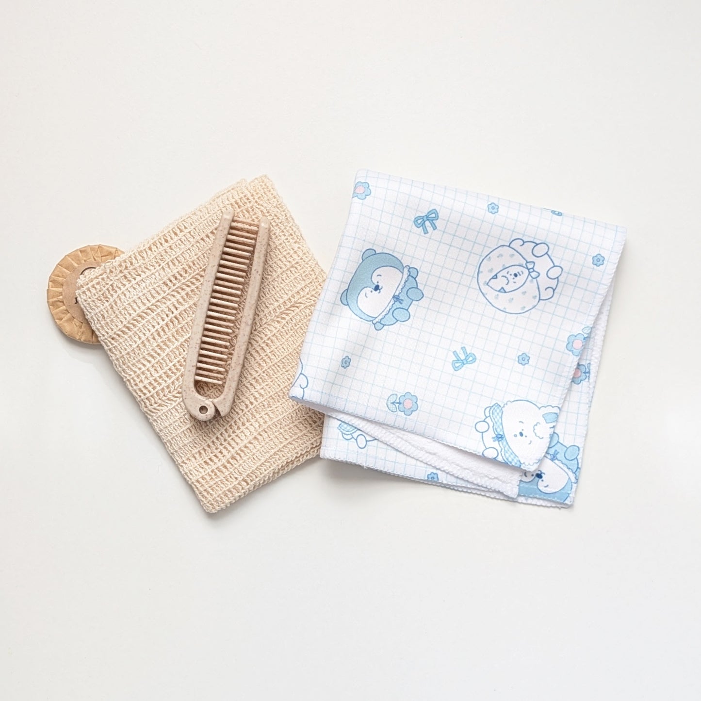 1FH ふんわり倶楽部 ハンカチ