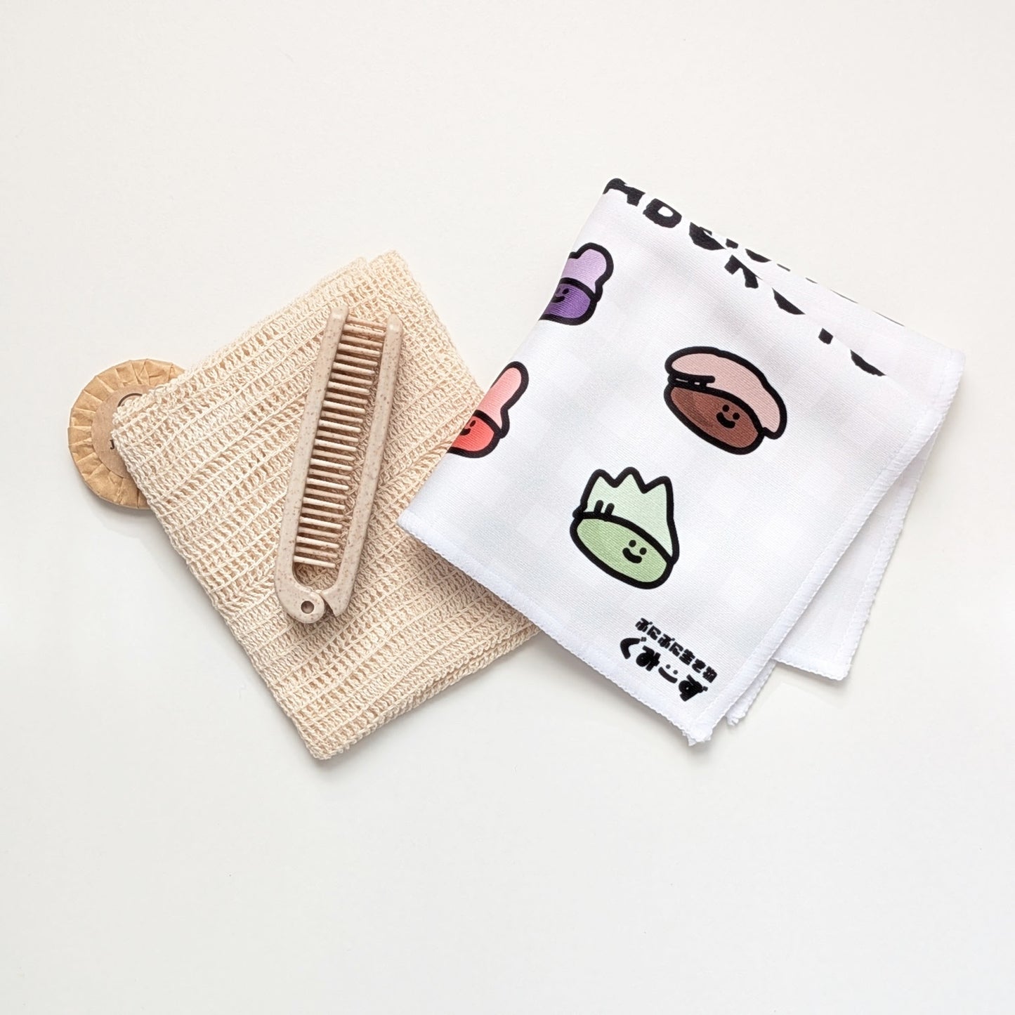 1PH ぷにぷに生き物ぐみーず ハンカチ