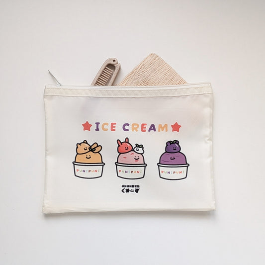 1PM ぷにぷに生き物ぐみーず メッシュフラットポーチ