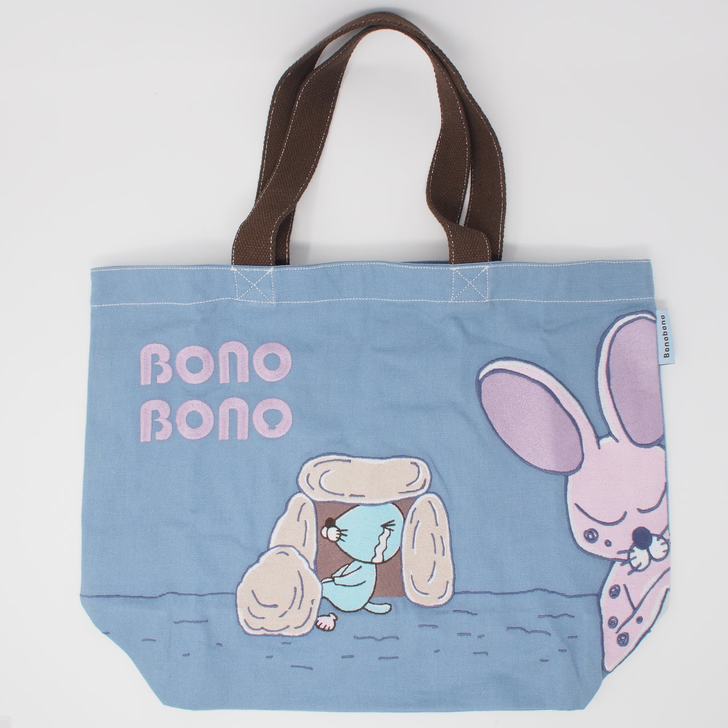 ぼのぼの 刺繍B4トート