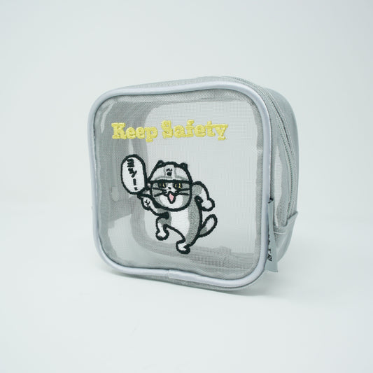 MAC-024 刺繍メッシュポーチ ヨシ!