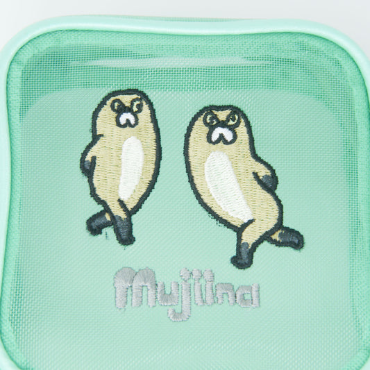 MAC-026 刺繍メッシュポーチ ムジーナ