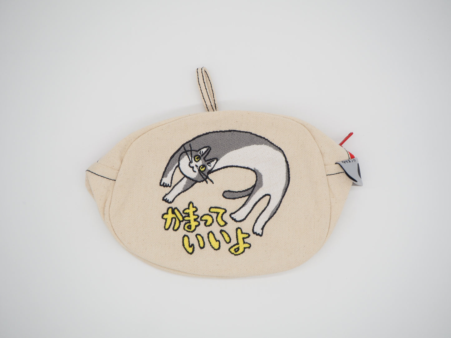 MAC-003 電話猫 かまって刺繍ポーチ