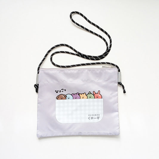 1PS ぷにぷに生き物ぐみーず　サコッシュ