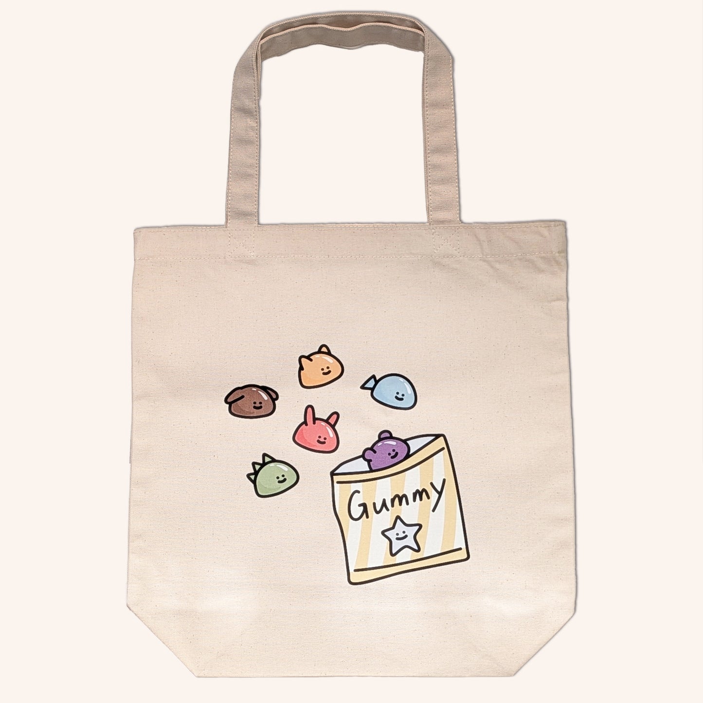 1PT ぷにぷに生き物ぐみーず トートバッグ