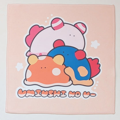 2AH しみずあおい ウミウシのウー　ハンカチ