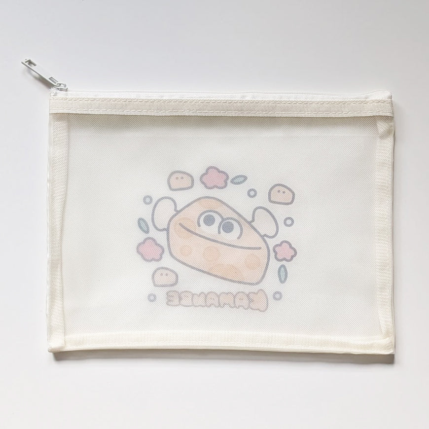 2:00 しみずあおい カマンベ　メッシュフラットポーチ