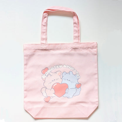 2AT しみずあおい かわいくにゃりたい　トートバッグ