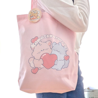 2AT しみずあおい かわいくにゃりたい　トートバッグ