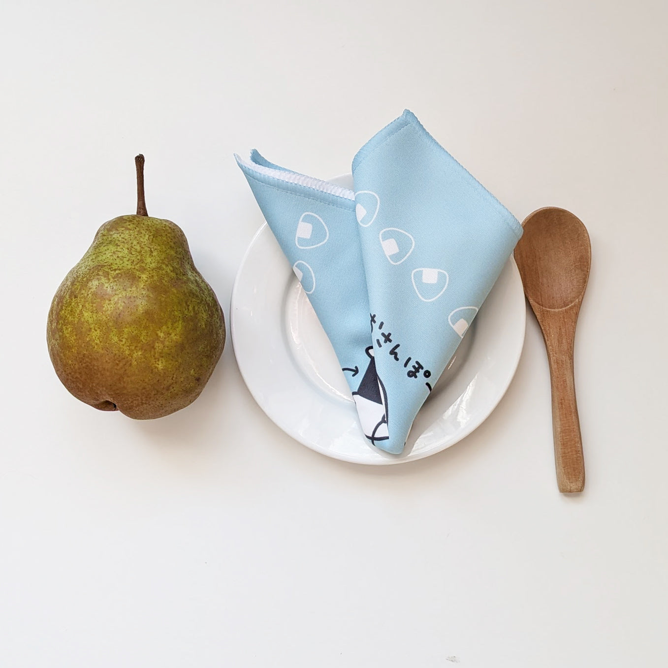 2OH おにぎりのデリケートゾーン ハンカチ