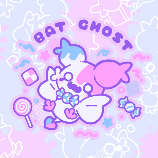 3KHB コウモリおばけのおばっと　BAD GHOSTハンカチ