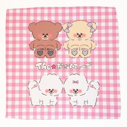 3OHB The☆おぱんてぃーず　ギンガムチェックハンカチ