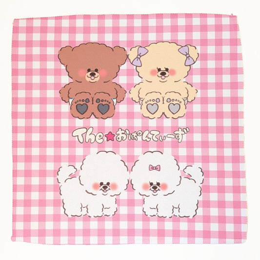 3OHB The☆おぱんてぃーず　ギンガムチェックハンカチ