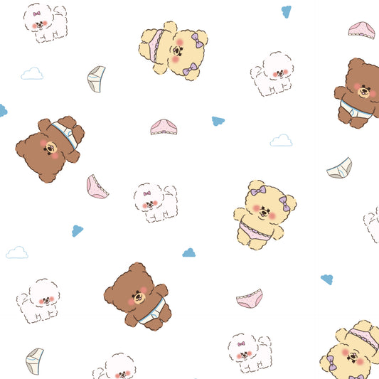 3OHA The☆おぱんてぃーず　総柄ハンカチ