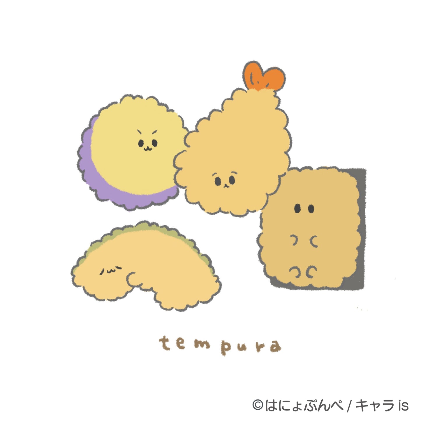 3TC 天ぷらズ　缶バッジ