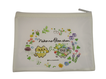 MCB-12 ねこのぶーちゃん　メッシュポーチ　