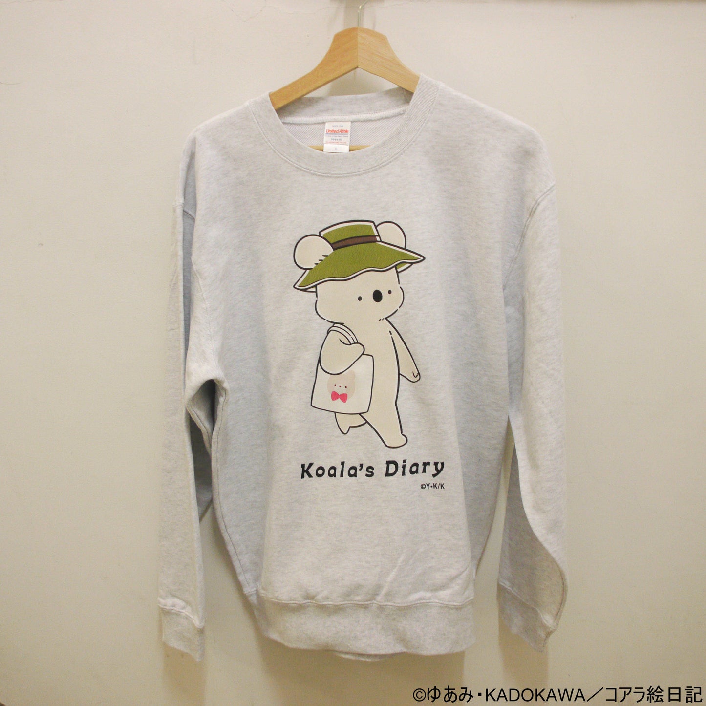 MAKO-01 コアラ絵日記 クルーネックスウェット