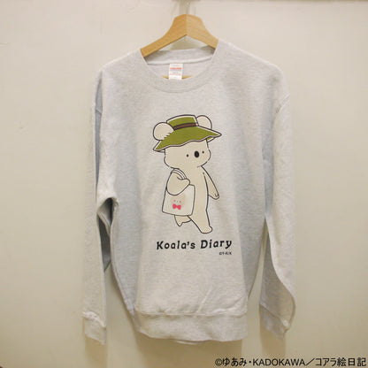 MAKO-01 コアラ絵日記 クルーネックスウェット
