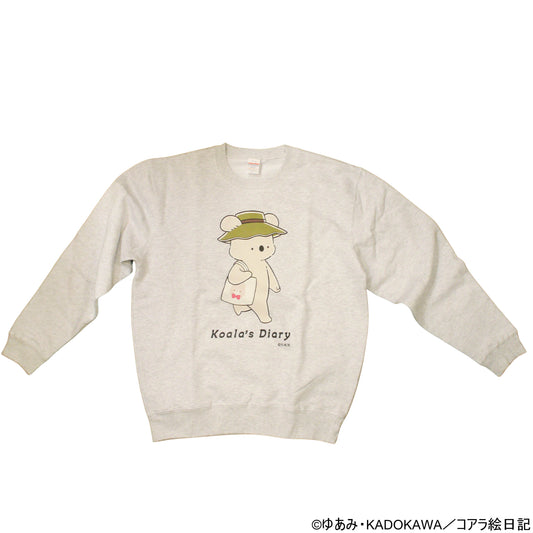 MAKO-01 コアラ絵日記 クルーネックスウェット