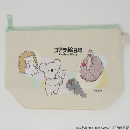 MAKO-02 コアラ絵日記キャンバスポーチ