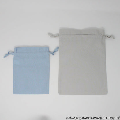 MAU-02 うごく！ねこむかしばなし 巾着2枚セット（S・M)