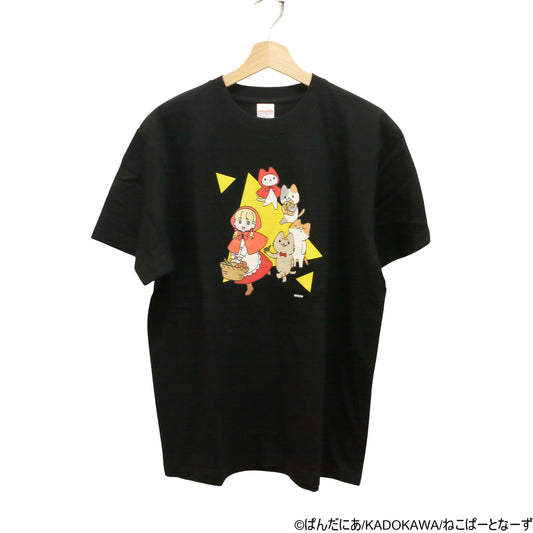 MAU-07 うごく！ねこむかしばなし Tシャツ（行進）