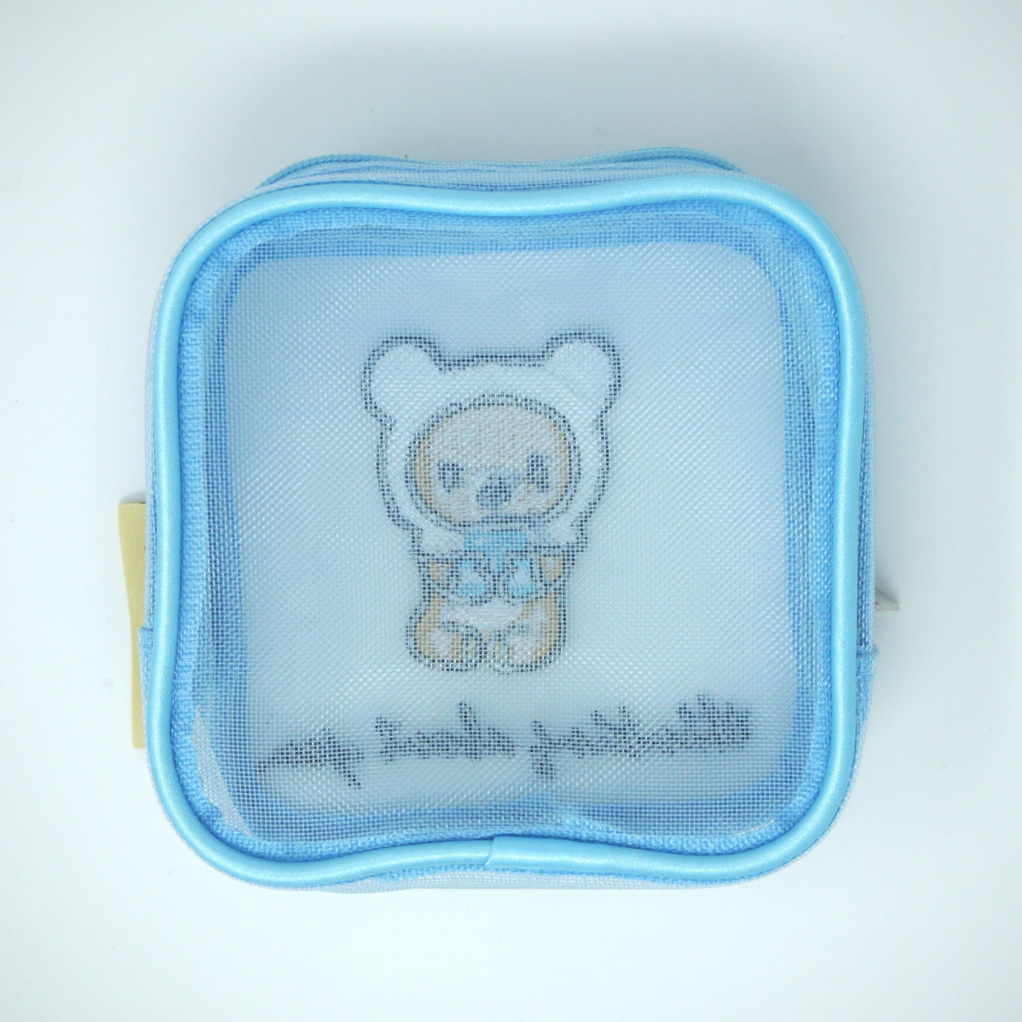 MAR-018 リラックマ刺繍メッシュポーチ(WINTER）
