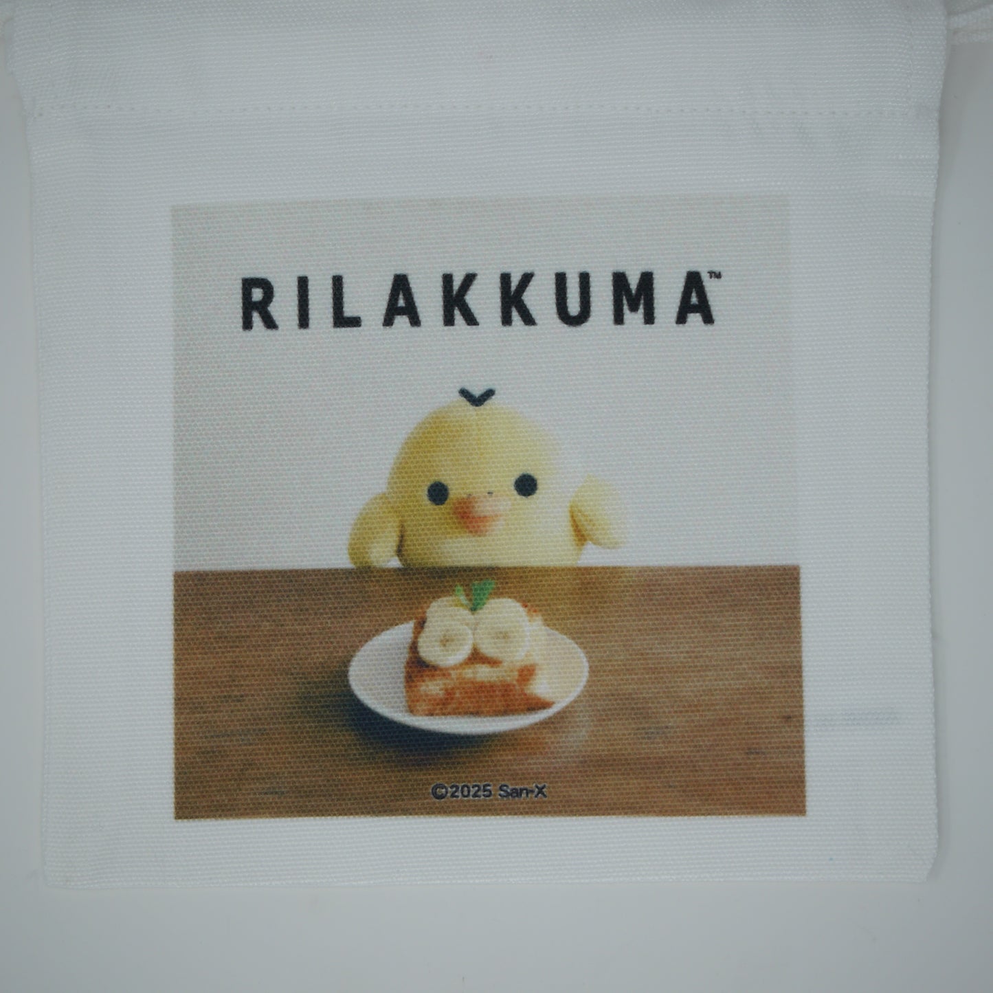 MAR-030 リラックマがいる暮らし　ミニ巾着（キイロイトリ）