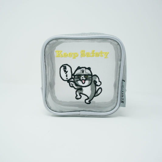 MAC-024 刺繍メッシュポーチ　ヨシ！