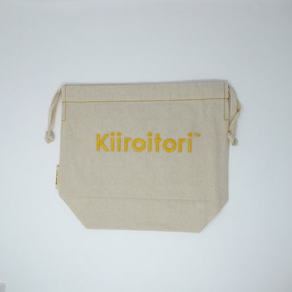 MAR-025 リラックマ刺繍巾着（キイロイトリ）