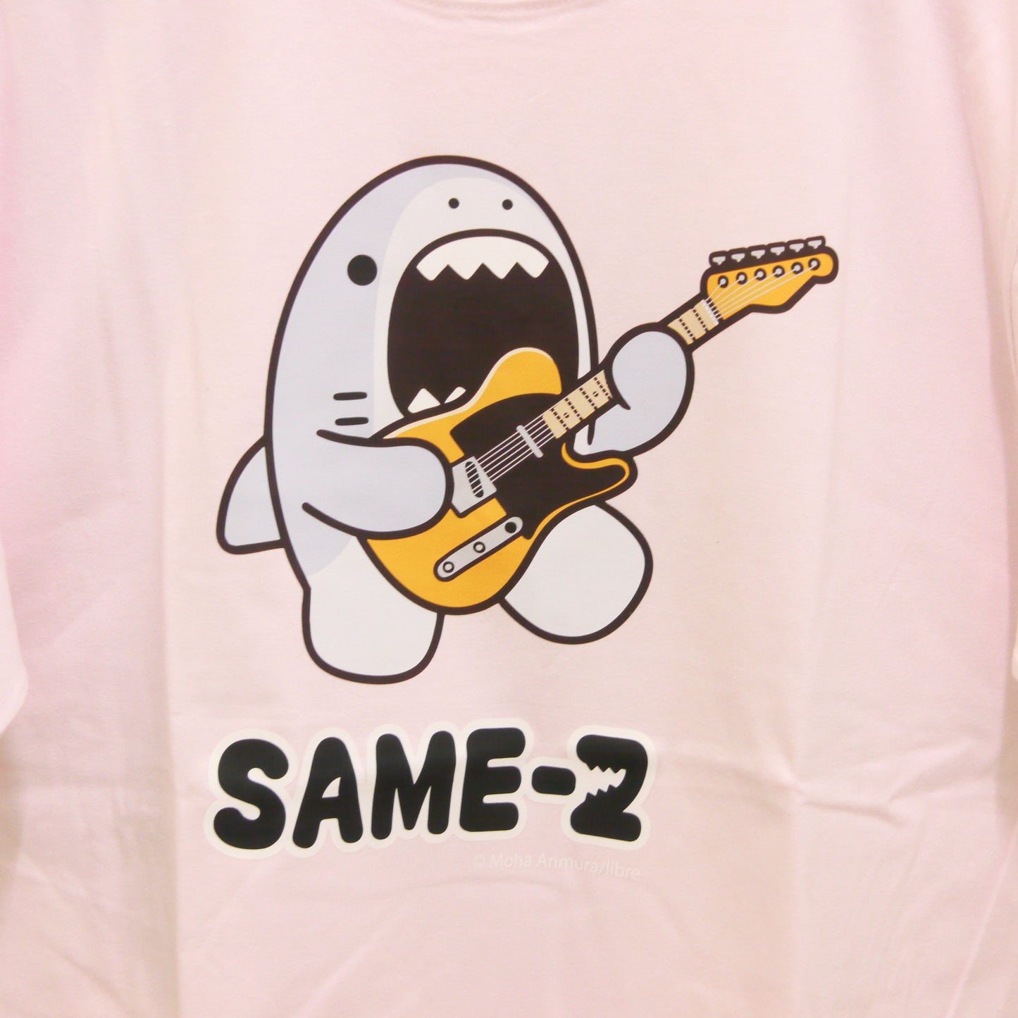 MASA-01 サメーズ　ギターTシャツ(ピンク)
