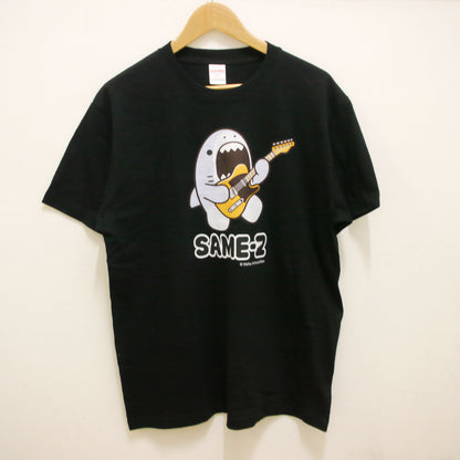 MASA-02 サメーズ　ギターTシャツ(ブラック)