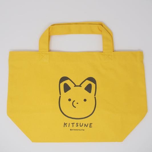MAT-13 タヌキとキツネ　ランチトート(キツネ)