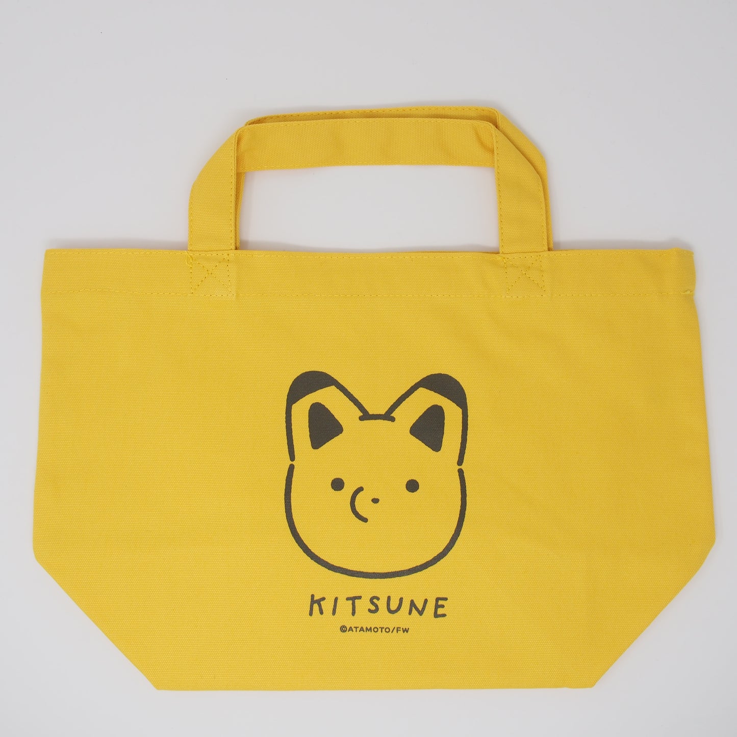 MAT-13 タヌキとキツネ　ランチトート(キツネ)